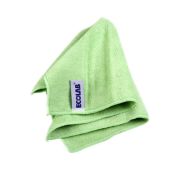 Салфетка микрофибровая вязанная POLIFIX MICROCLIN ECO GREEN, зеленая, 32 х 32, артикул 110883-10